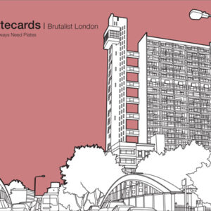 Brutalist London - 16 Notecards - Cards