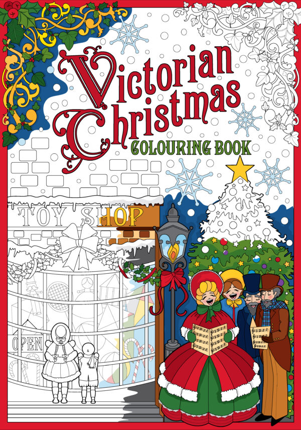 Victorian Christmas Colouring Book - Paperback