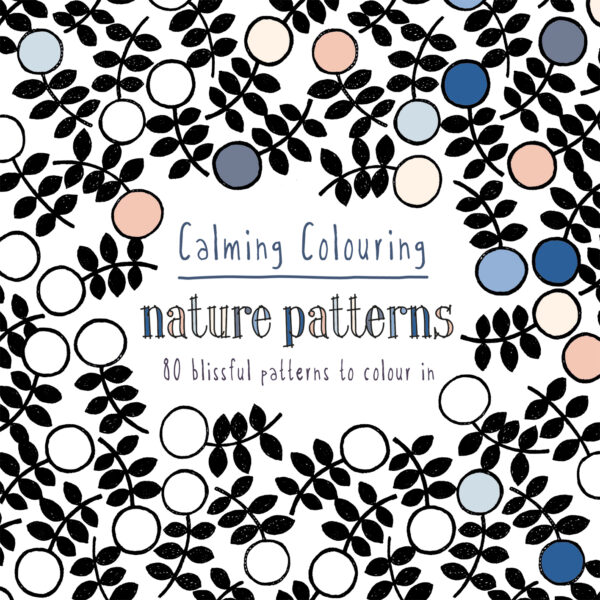 Calming Colouring Nature Patterns - Paperback