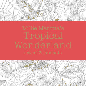 Millie Marotta's Tropical Wonderland – journal set - Paperback