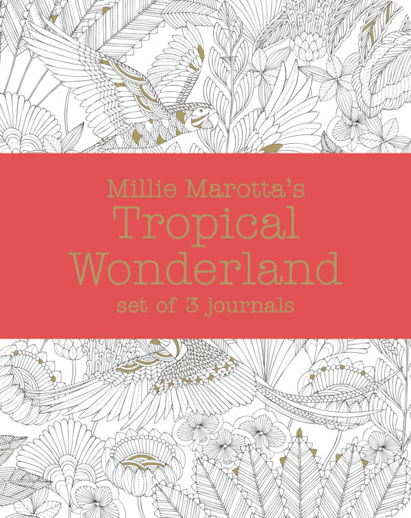 Millie Marotta's Tropical Wonderland – journal set - Paperback