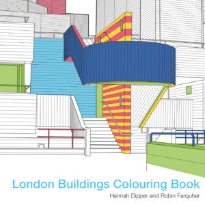 London Buildings Colouring Book - Paperback