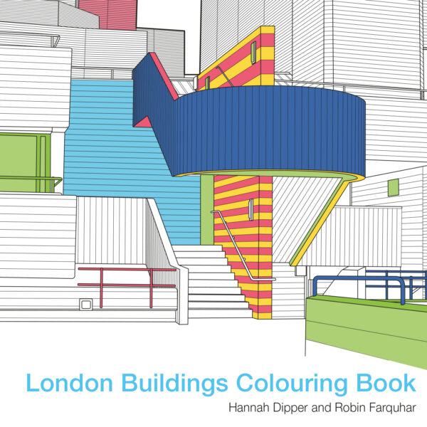London Buildings Colouring Book - Paperback