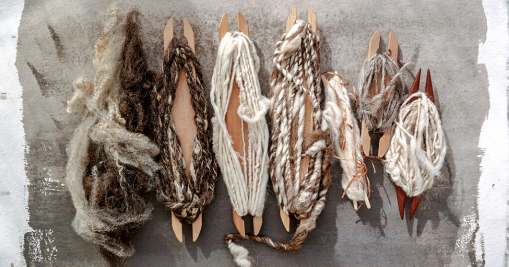 collecting and curating yarn