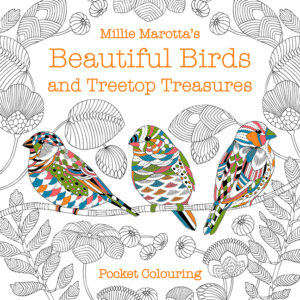Millie Marotta's Beautiful Birds and Treetop Treasures Pocket Colouring - Paperback